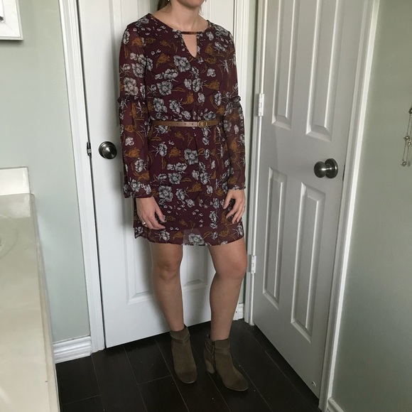 🚨CLOSET CLOSING 7/12 🚨 Floral Shift Dress Belt - Picture 8 of 8